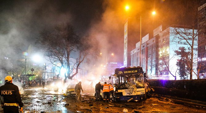 ДПС: Терористичната атака в Анкара е дивашки акт