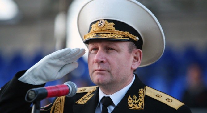 Главнокомандващият военноморските сили на Руската федерация хвърли оставка