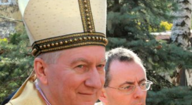 Кардинал Паролин: Посещението ми в България не значи, че папа Франциск ще посети страната (снимки+ви