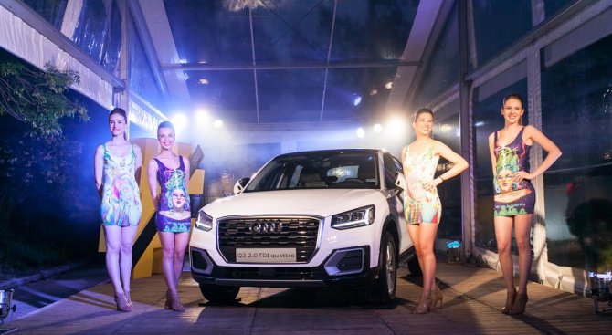 Audi представиха новото Q2 на артистично събитие в София