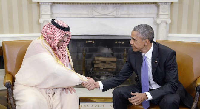Обама пристигна на посещение в Саудитска Арабия