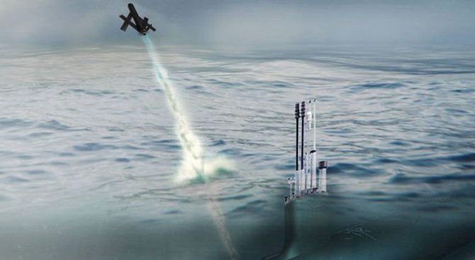 Подводниците на САЩ ще изстрелват дронове