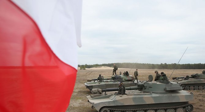 Военна техника и стотици военни пристигнаха в Полша за учение на НАТО