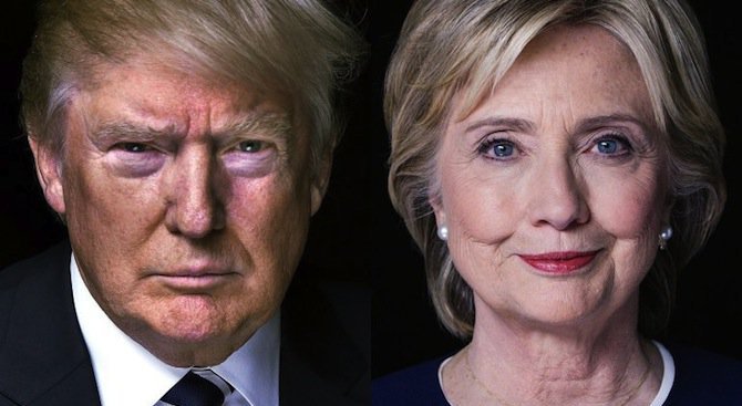 Хилари Клинтън губи позиции срещу Доналд Тръмп в ключови щати