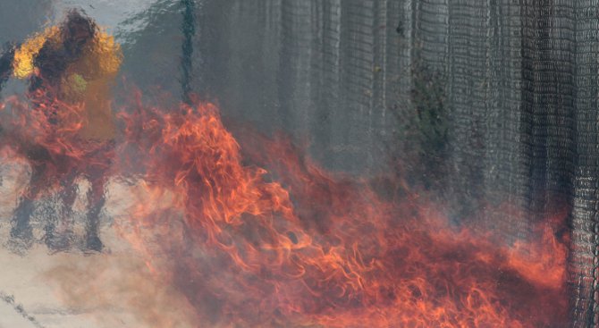 83 декара с пшеница са изгорели в Добричко от началото на жътвата