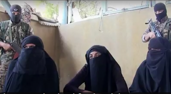 Джихадисти опитаха да избягат преоблечени като жени (снимки)