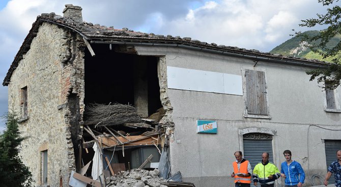 МВнР: Към момента няма информация за пострадали българи при земетресението в Италия