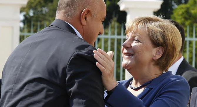 Започна срещата на Борисов с Меркел (снимки)