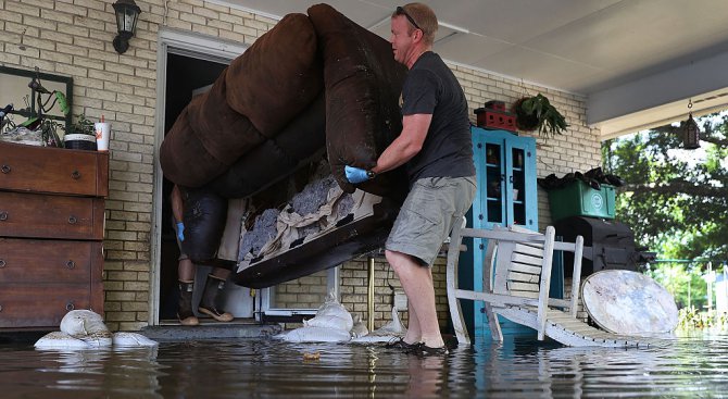 Наводненията в Луизиана са причинили щети за над 8,7 милиарда долара
