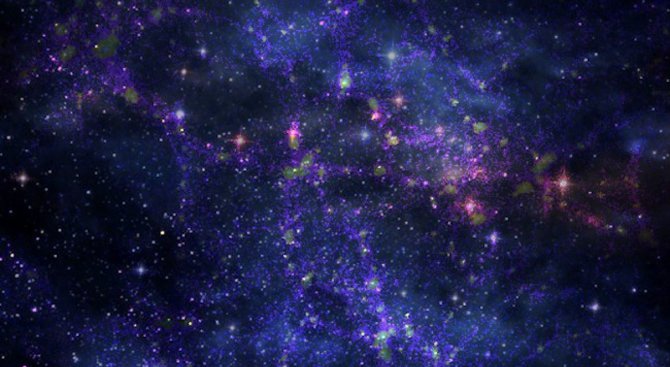 Oткриха нова галактика, която се състои от 99% тъмна материя
