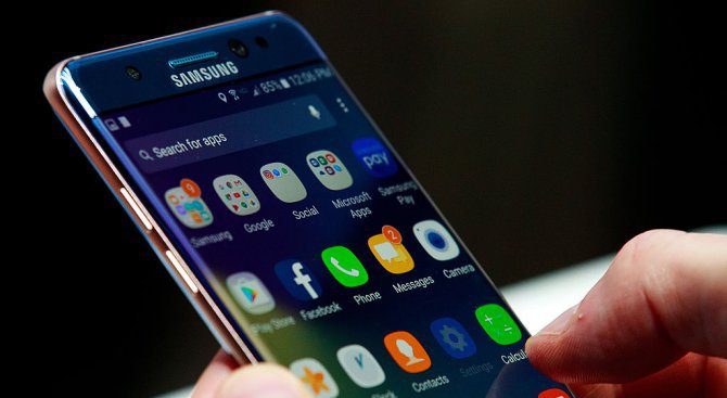Samsung спира временно производството на Galaxy Note 7