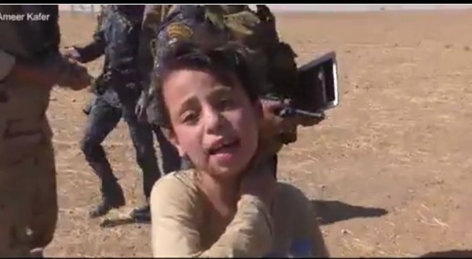 Малко момиченце бе спасено от лапите на „Ислямска държава”