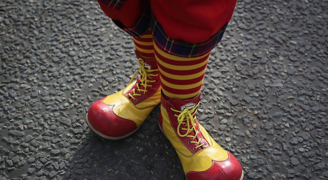 В Германия са регистрирани около 370 инцидента с клоуни
