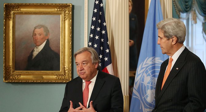 Гутериш: Сътрудничеството между САЩ и ООН е ключът към подобряване на ситуацията в света