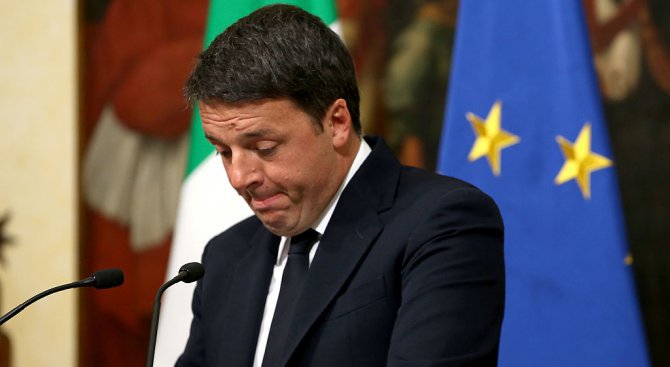Матео Ренци подаде оставка