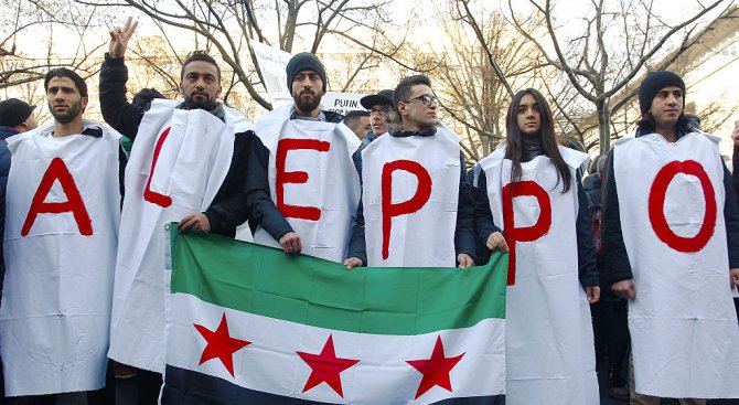 Хиляди се събраха в Берлин на митинг в подкрепа на Алепо