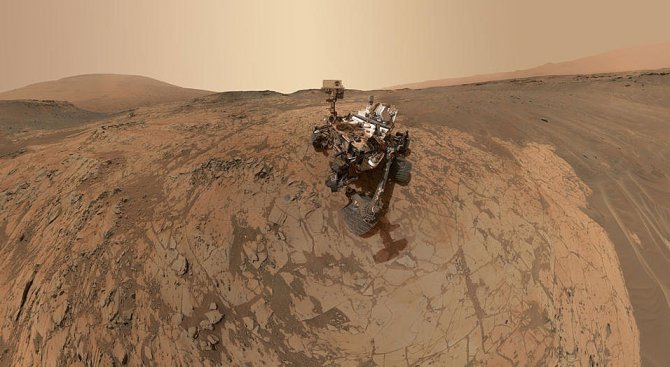 Учените са открили на Марс необичайни лилави камъни