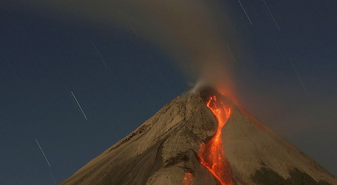 Кой е вулканът с най-студената лава в света?