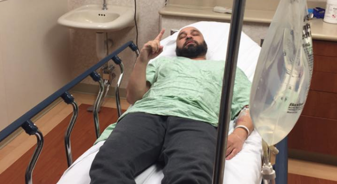 Мишо Шамара в болница с камъни в бъбреците