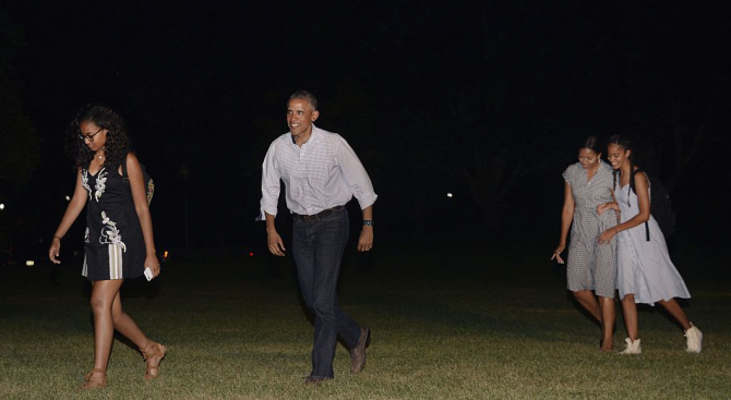 Семейство Обама напуска Белия дом
