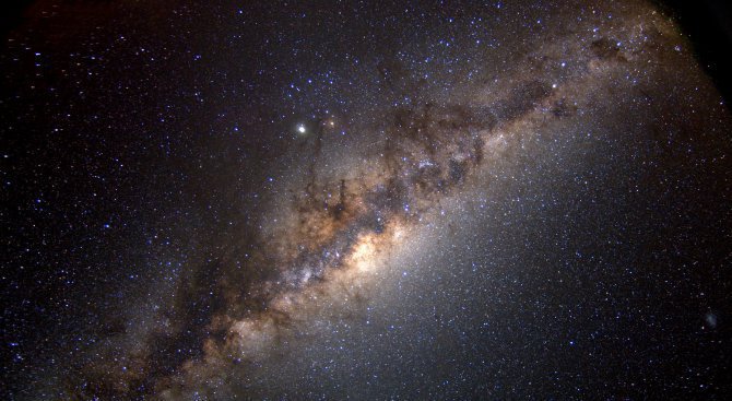 Стотици галактики се крият зад Млечния път