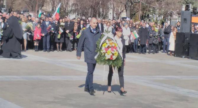 Цветан Цветанов участва в тържественото честване на 139-тата годишнина от Освобождението на България