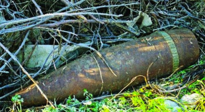 В пловдивския район &quot;Тракия&quot; е намерен стар авиационен снаряд