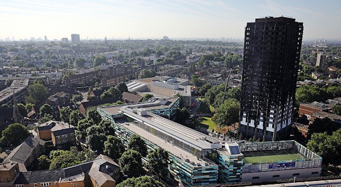 Пожарът в небостъргача Гренфел в Лондон е започнал от фризер