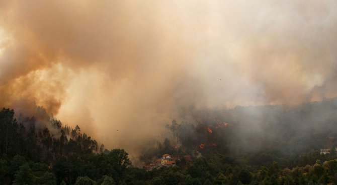 Пожар избухна на остров Родос