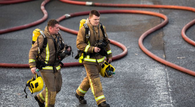 Вандали предизвикаха пожар в сграда в Санкт Петербург, където се снима филм