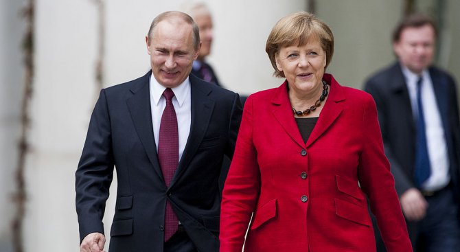 Путин поздрави Меркел за победата на изборите в Германия