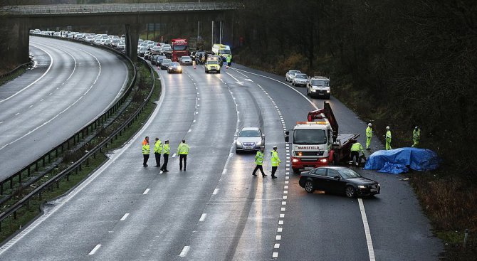 Стрелба на магистрала във Великобритания