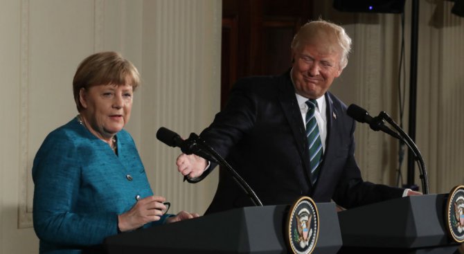 Тръмп поздрави Меркел за изборната победа