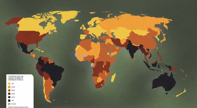 Къде живеят най-щастливите хора: Уникални карти, които визуализират света както никога досега!