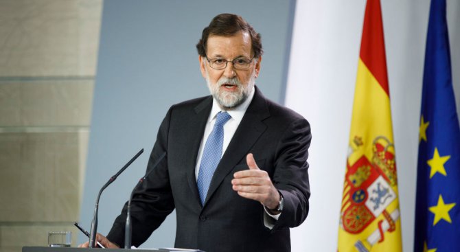 Испания пое прякото управление на Каталуния