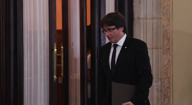 Карлес Пучдемон: Каталунците трябва да изразят мнението си за принадлежността на областта към ЕС