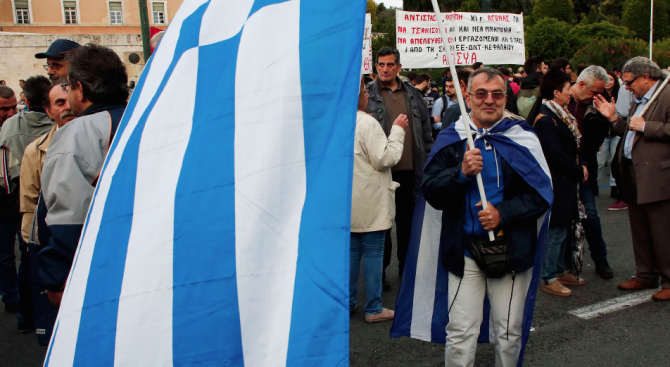 24 часова общонационална стачка е обявена в Гърция за 14 декември
