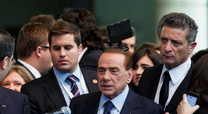 Берлускони и съюзниците му се споразумяха за обща политическа програма за вота през март