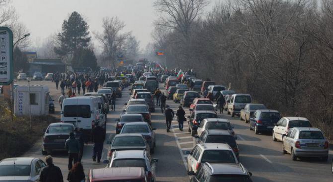 Отново протест във Видин с искане да се построи магистрала до София