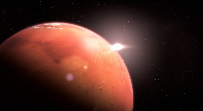 Професор по космология &quot;откри&quot; планетата Марс (снимки)