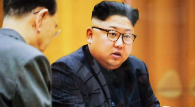 Ким Чен-ун е в Китай