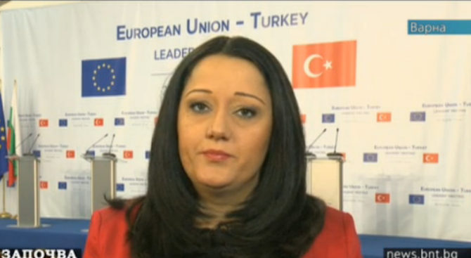 Лиляна Павлова: Надяваме се диалогът ЕС-Турция да бъде възобновен (видео)