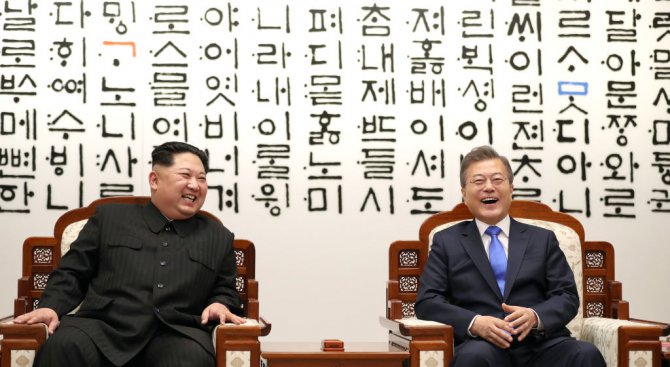 Южнокорейски медии коментираха вчерашната среща на върха на двете Кореи