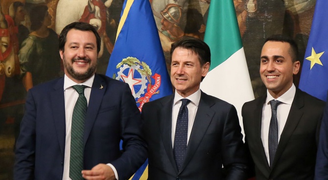 И долната камара на италианския парламент гласува вот на доверие на новото правителство