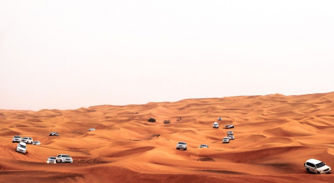 Вижте борбата между Дубай и пустинята (снимки) 