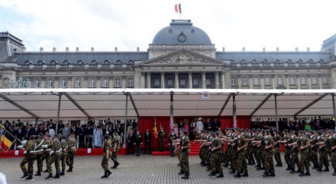 В Брюксел премина военен парад по случай националния празник на Белгия