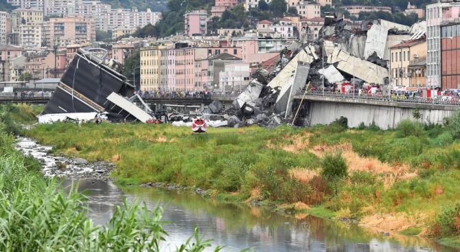 Немриха тялото на още една жертва под рухналия мост в Генуа, пострадал почина в болница (обновена) 
