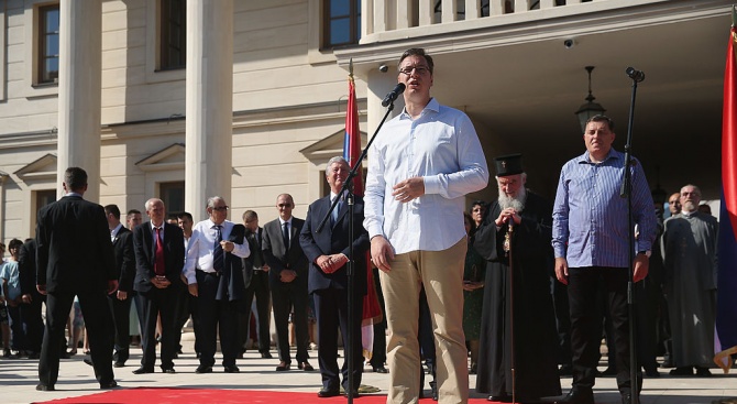 Сръбският президент към опозицията: Искате война, а не можете да врътнете една сапунка