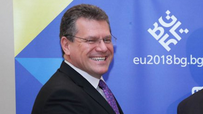 Марош Шефчович обяви кандидатурата си за следващ председател на ЕК
