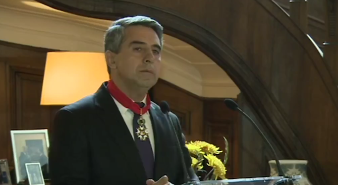 Росен Плевнелиев бе удостоен с Ордена на Почетния легион